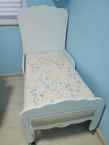 Berço Mini-cama 3 em 1 com Capitonê  + Colchão