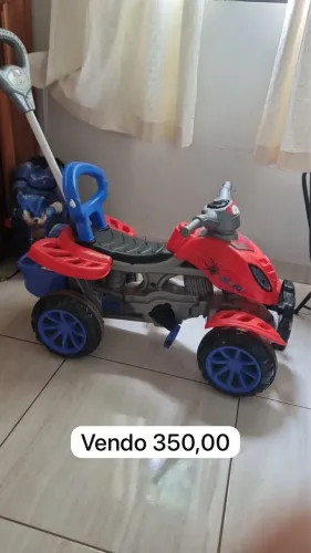 Carrinho do homem aranha
