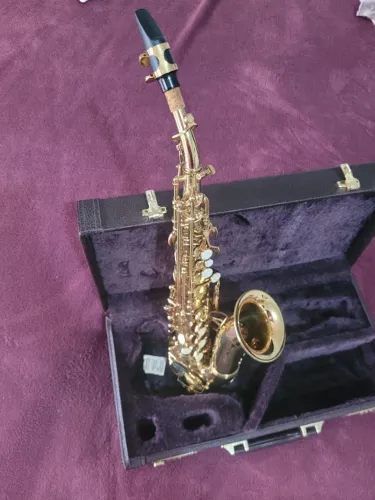 Saxofone Soprano Sopranino Curvo Eastmam