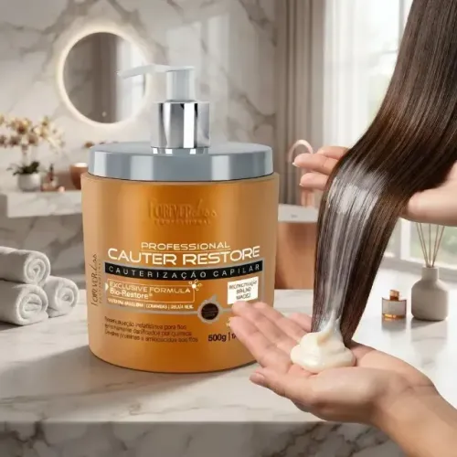 Máscara Capilar Cauter Restore 500g Forever Liss