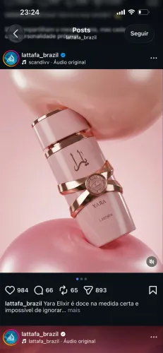 Perfume (Original) Yara Lattafa 100ml