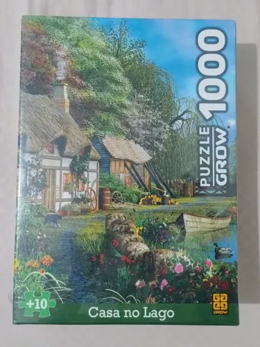 Quebra cabeças GROW Casa no lago 
