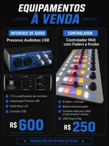 interface de áudio