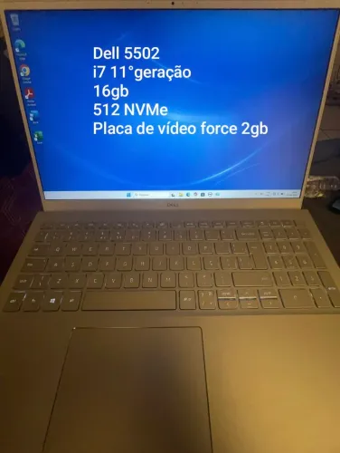 Notebook Dell 5502 i7 11°
