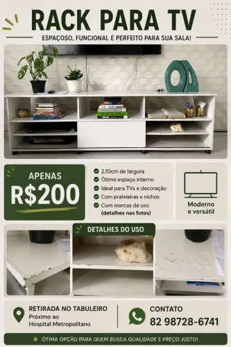 Rack pra sala 
