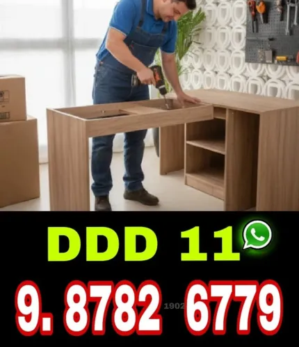 Montador de móveis para apartamentos e casas