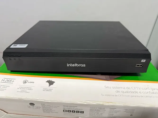 Gravador Ip Nvr 8 Canais Poe 16 Mp Invd 3008 P - Intelbras