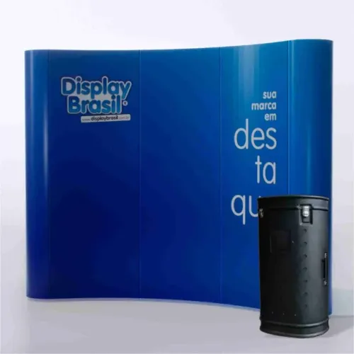Painel Pantográfico PopUp Curvo 270x230cm PERSONALIZADO