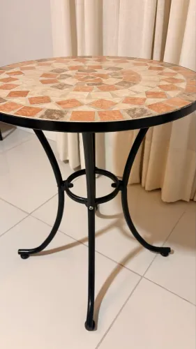 Mesa mosaico ferro