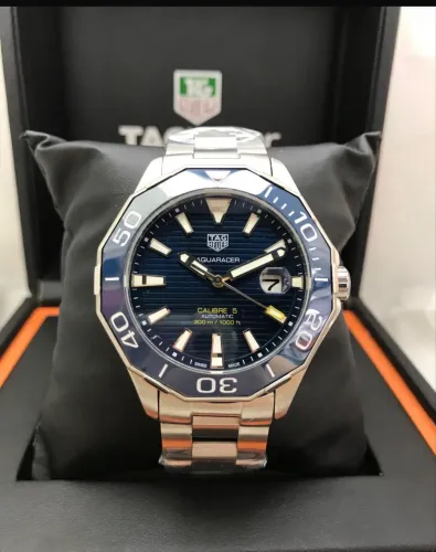 Relógio TAG Heuer Aquaracer Calibre 5 Automático 300m - 43mm (Ref. WAY201B)