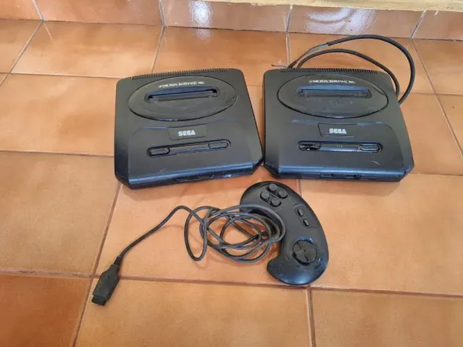 2 mega drive para conserto ou retirada de peças leia