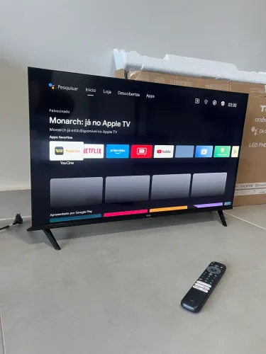 Televisão TCL | Smart TV | Android Sistema novo