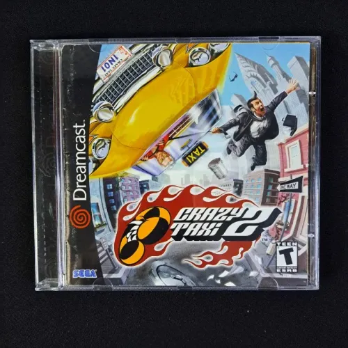 Crazy Taxy 2 Original Americano Completo - Sega Dreamcast