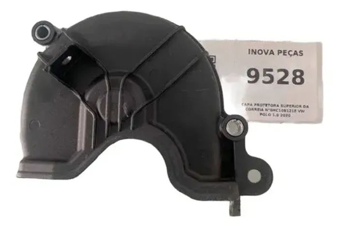 Capa Protetora Superior Da Correia 0hc109121e Vw Polo 1.0 20 Preto