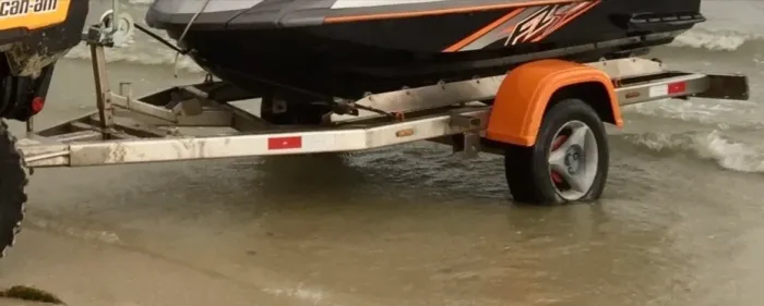 Carretinha Inox para jetski