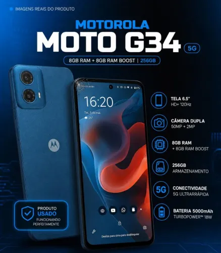 MOTO G 34 256GB