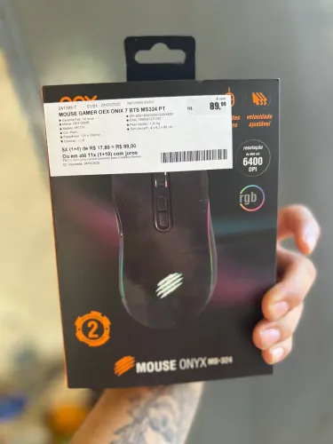 Mouse gamer rgb