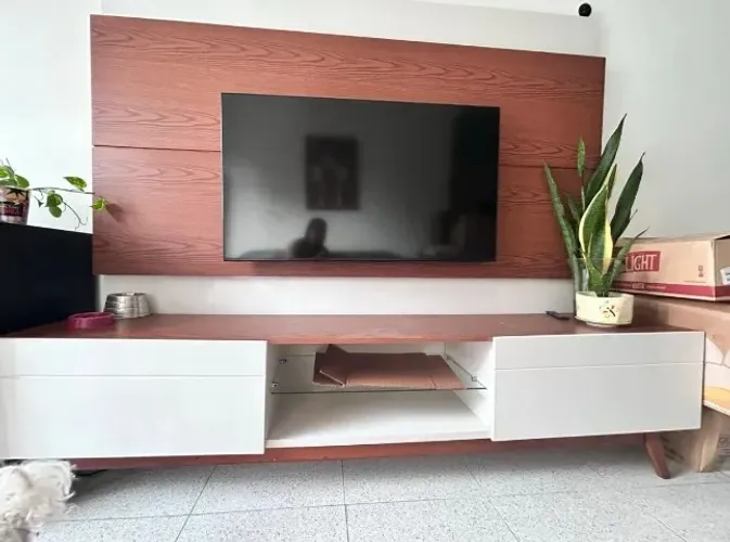 rack com painel usado