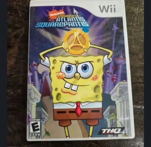 (Bob Esponja Atlantis SquarePantis) para o console Nintendo Wii.