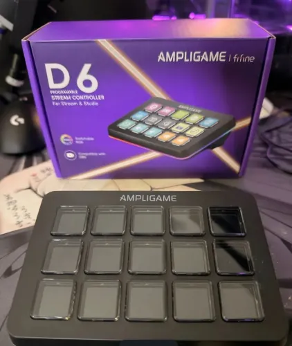 Mesa Controladora Ampligame Fifine D6
