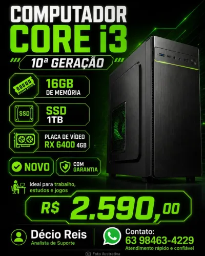 Computador Core i3