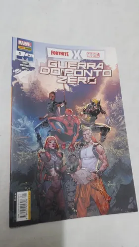 Gibi Fortnite X Marvel - Guerra Do Ponto - N° 1 - Panini Comics ( 10122 )
