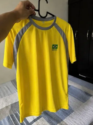 Camisa Brasil dry fit ?