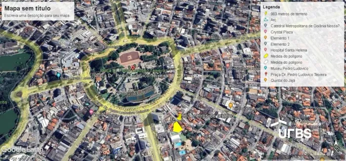 Terreno à Venda no Setor Sul | 963m² | Próximo à Praça Cívica | Ideal para Clínicas e Escr