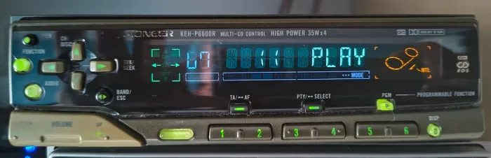 Toca fitas Pioneer keh p6600r