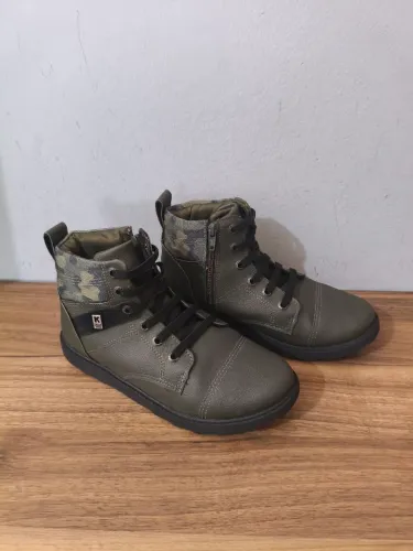 Botinha camuflada masculino 34