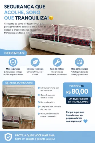 Suporte para cama