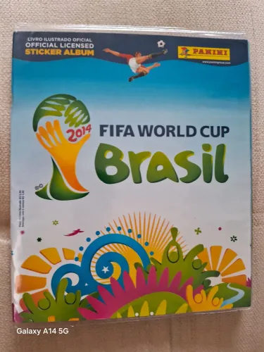 Álbum copa de 2014 capa brochura completo 