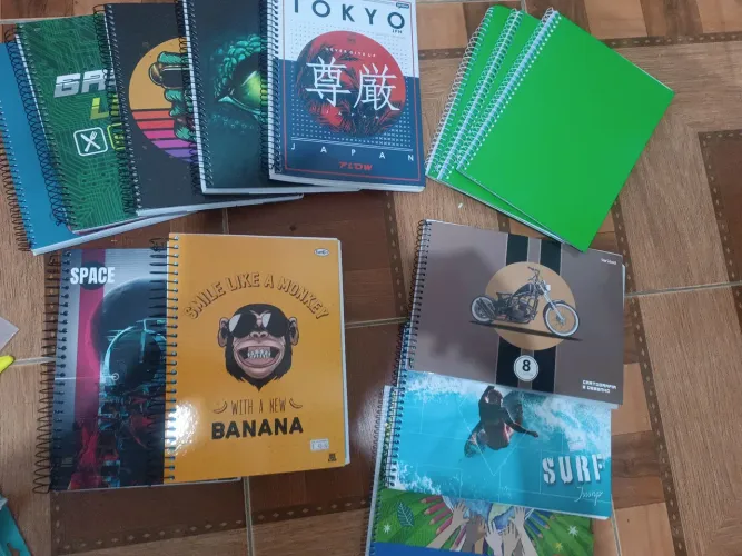 Lote matéria escolar