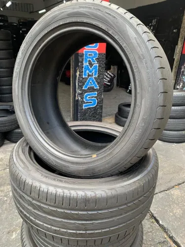 Pneus 275/45/20 Yokohama advan os 2 seminovos por 1920$ instalados saúde