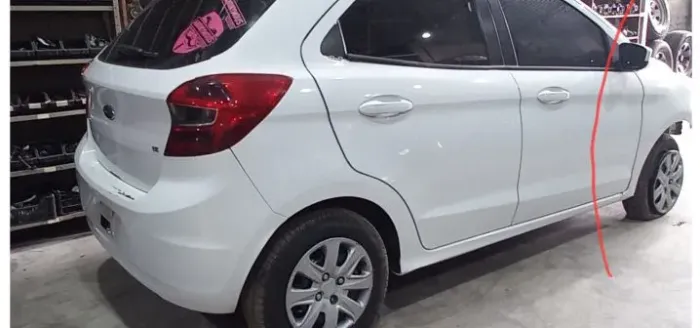 Peças Ford ka Hatch porta tampa traseira teto eixo motor Airbag vidro forração 