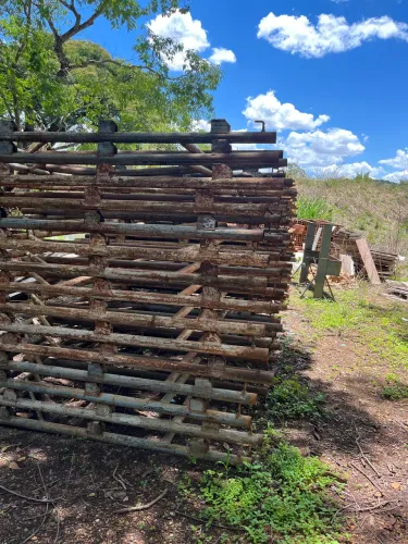 Andaimes usados 