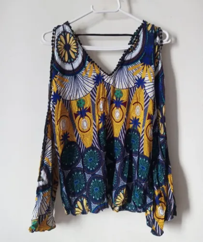 Blusa C/Manga Aberta 38