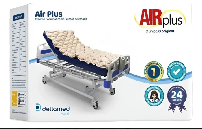 Colchão pneumático Air Plus Dellamed - nunca usado