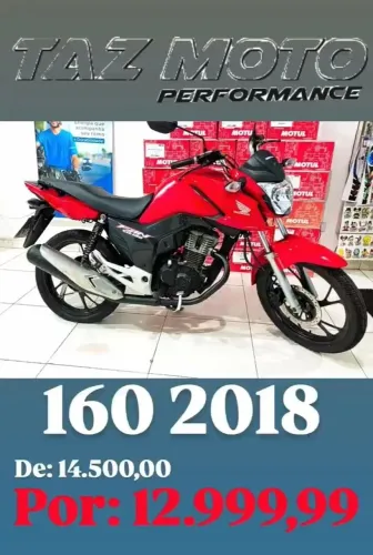 TITAN 160 2018 POR R$12.999