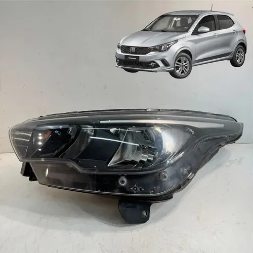 Farol Esquerdo Fiat Argo Cronos 2018 A 2021 S/led Detalhe Esquerdo/motorista