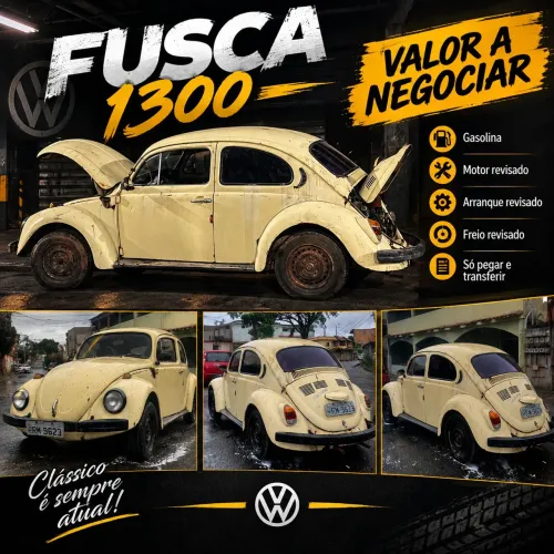 Volkswagen Fusca 1300 1983