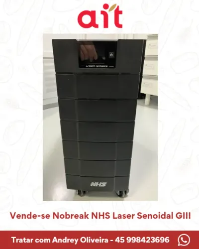 Nobreak NHS Laser Senoidal GIII 5000VA FP 0,9