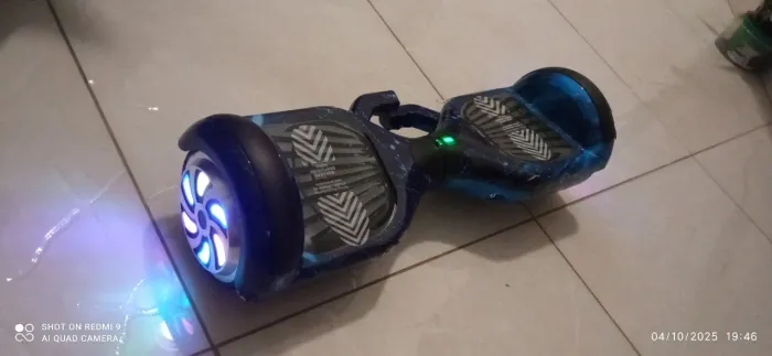 Hoverboard Overboard Skate Elétrico 6.5 Bluetooth com Led