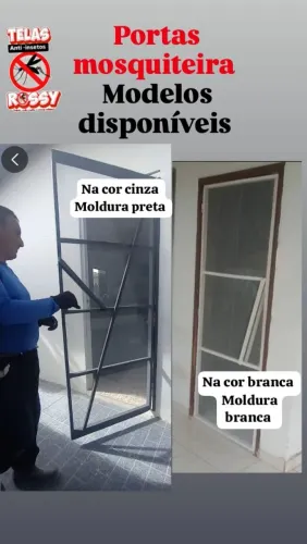 Portas mosquiteira