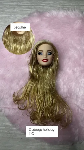 Barbie holiday CABEÇA ( Leia ) 