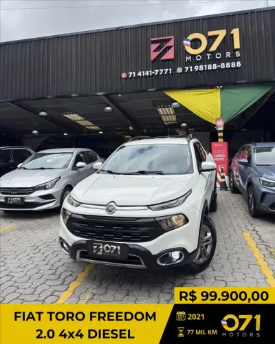 Fiat Toro Freedom 2.0 16V 4X4 Diesel Aut. 2021