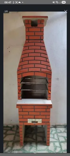Churrasqueira pré-moldada