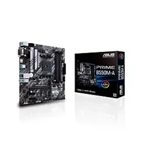 Placa Mãe Asus Prime B550M-A, Chipset B550, AMD AM4, mATX, DDR4