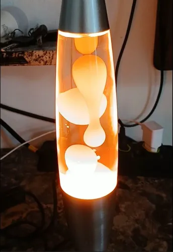 Luminária de Lava Retrô