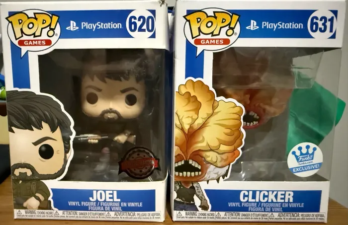 Joel e Clicker (The Last of Us) - Funko Pop
